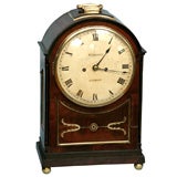 Inlaid London Regency Shelf Clock